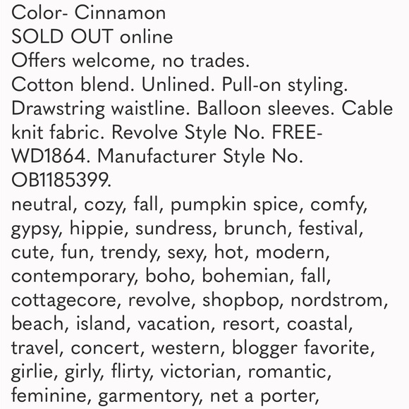 Free people sweater dress with cut out - Picture 15 of 15